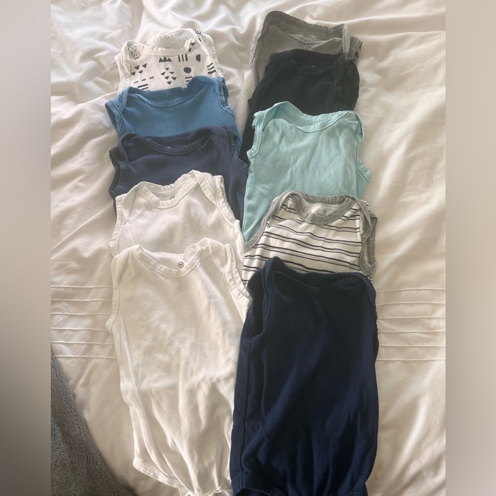The honest company bundle of tank onesies